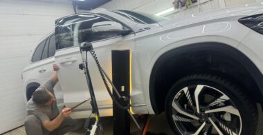 Ремонт вмятин без покраски